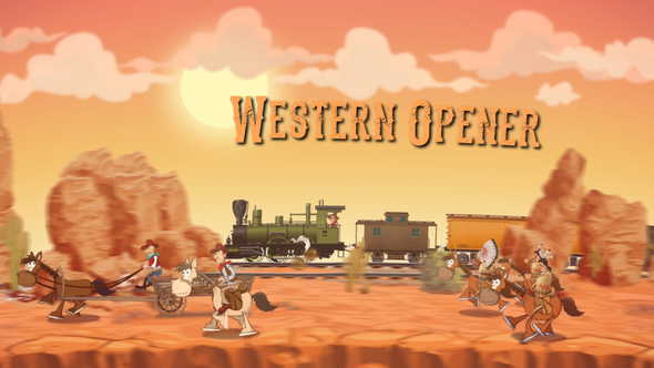Western Opener  | After Effects Template