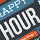 Happy Hour Flyer - GraphicRiver Item for Sale