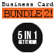 Bundle Business Card No.2 - GraphicRiver Item for Sale