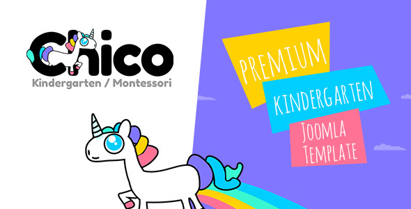 Chico - Premium Kindergarten and School Joomla Template