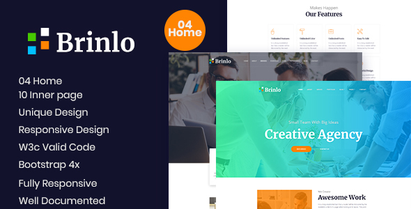 Brinlo- Creative Agency HTML Template