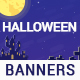 Halloween Banner Set - GraphicRiver Item for Sale