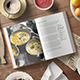 Hard Cover Cook Book Mockup - GraphicRiver Item for Sale
