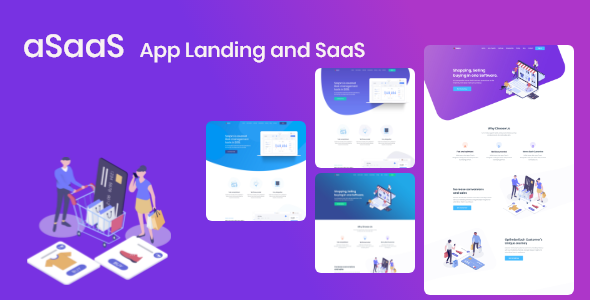 App Landing and SaaS - aSaaS