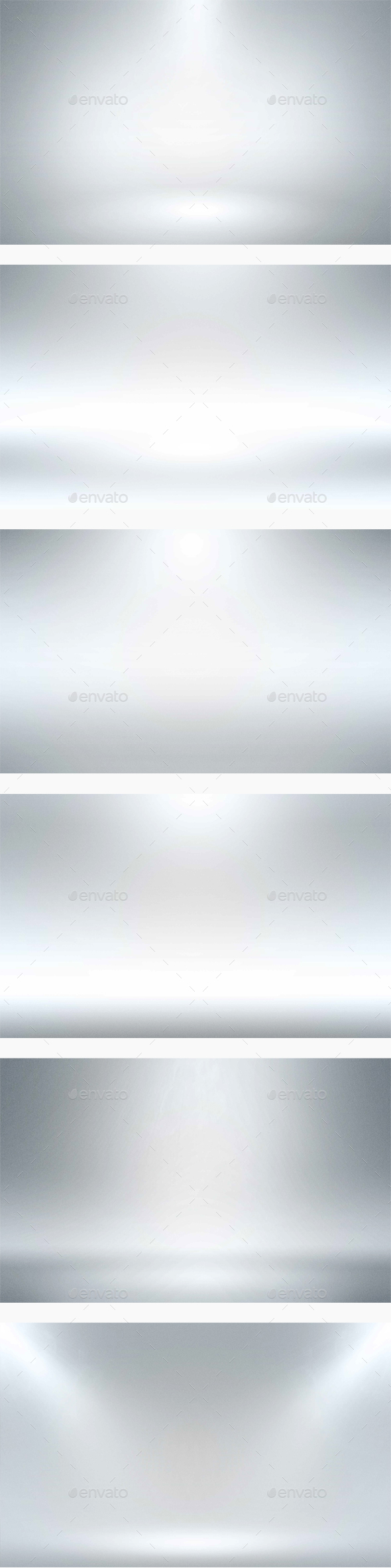 Infinite White Floor Spotlight Backgrounds