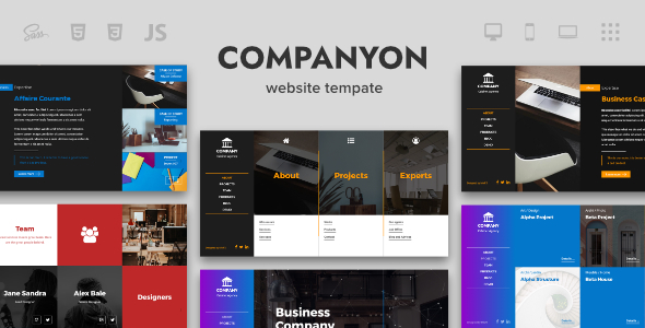 Companyon - Agency Page Template
