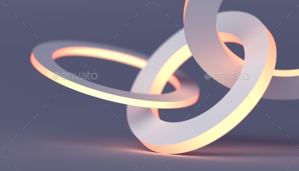 Abstract Minimalistic 3D Background