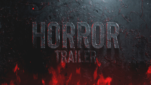 Horror Trailer Titles alt