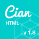 Cian - Landing Page Template + Coming Soon - ThemeForest Item for Sale