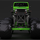 Monster Truck Jeep Wrangler Rubicon Recon - 3DOcean Item for Sale