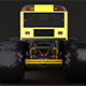 Monster Truck School Bus - 3DOcean Item for Sale