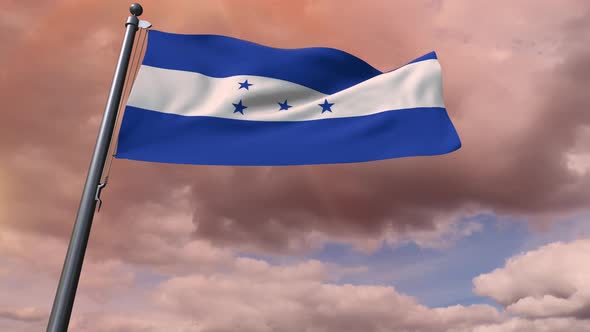 Honduras Flag 4K