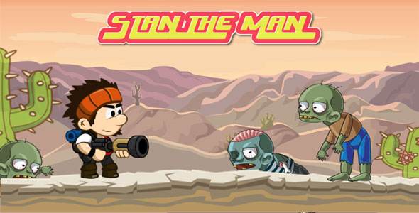 Stan The Man - HTML5 Javascript game(Construct2 | Construct 3 both version included)