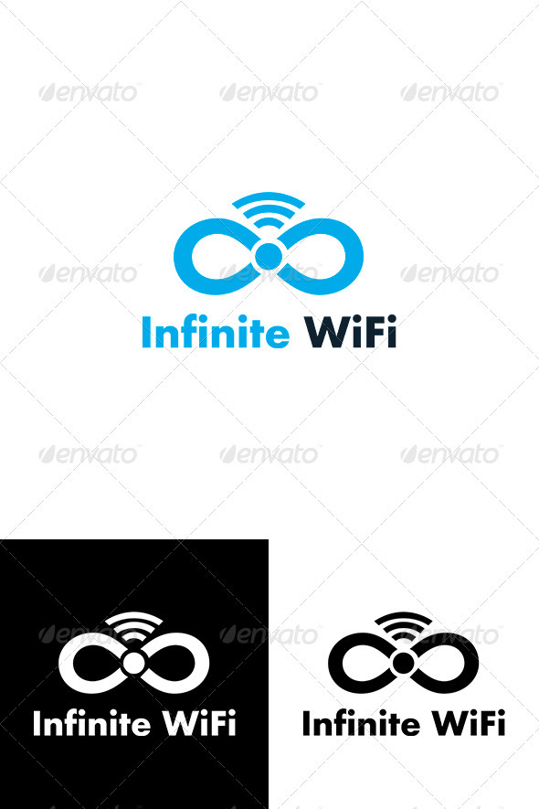 Infinite WiFi Logo Template