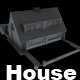 3D basic house cinema 4d - 3DOcean Item for Sale