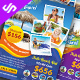 Hotel and Travel Flyer Template - GraphicRiver Item for Sale