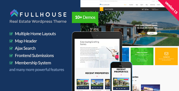 FullHouse - Real Word Responsive Theme WordPress