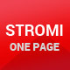 Stromi | One Page HTML5 Template - ThemeForest Item for Sale