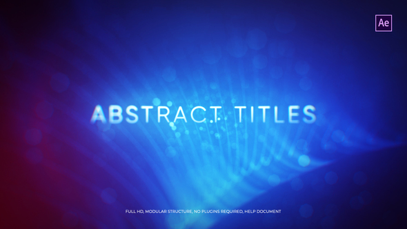 Abstract Titles alt