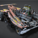 Red Spin Viper with interior and detail machine Hot Rod Mode plus Gatling - 3DOcean Item for Sale