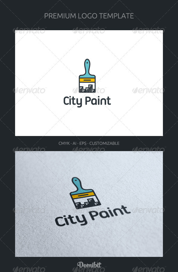 City Paint Logo Template