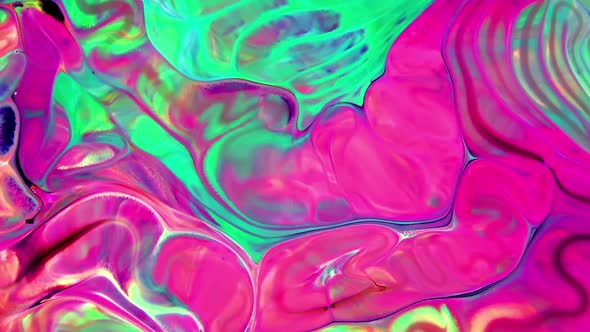 Abstract Colorful Sacral Liquid Waves Texture 819