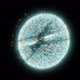 Glowing particles. Rotating disk. Sci-fi, energy, technology background. - VideoHive Item for Sale