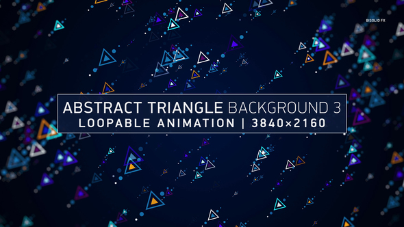 Abstract Triangle Background 3