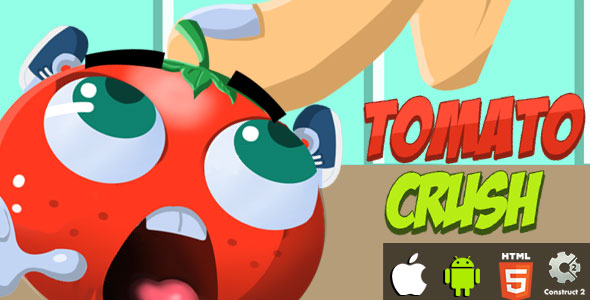 Tomato Crush - HTML5 Game (CAPX)