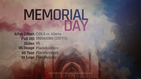 Memorial Day Template alt