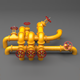 PBR Industrial Pipes Large - 3DOcean Item for Sale