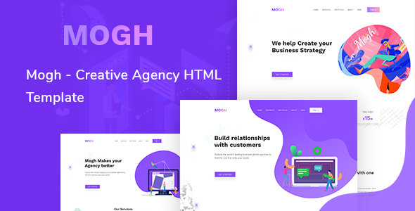 Mogh - Creative Agency HTML Template
