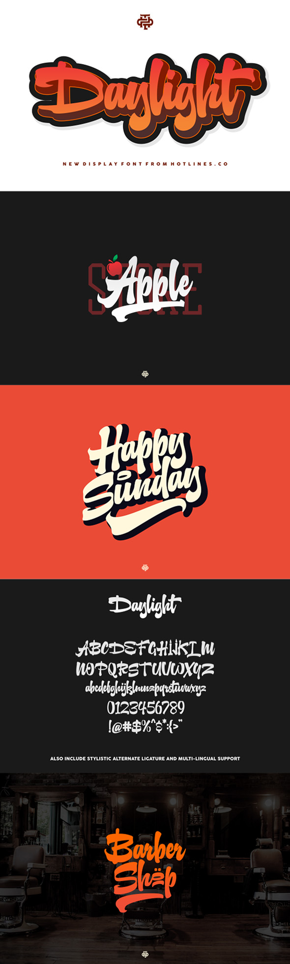 Daylight typeface