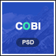 Cobi - Creative Portfolio PSD Template - ThemeForest Item for Sale