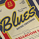 Blues Music Flyer - GraphicRiver Item for Sale
