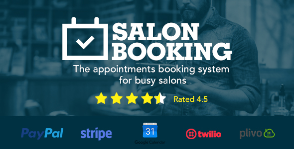 Salon booking wordpress plugin