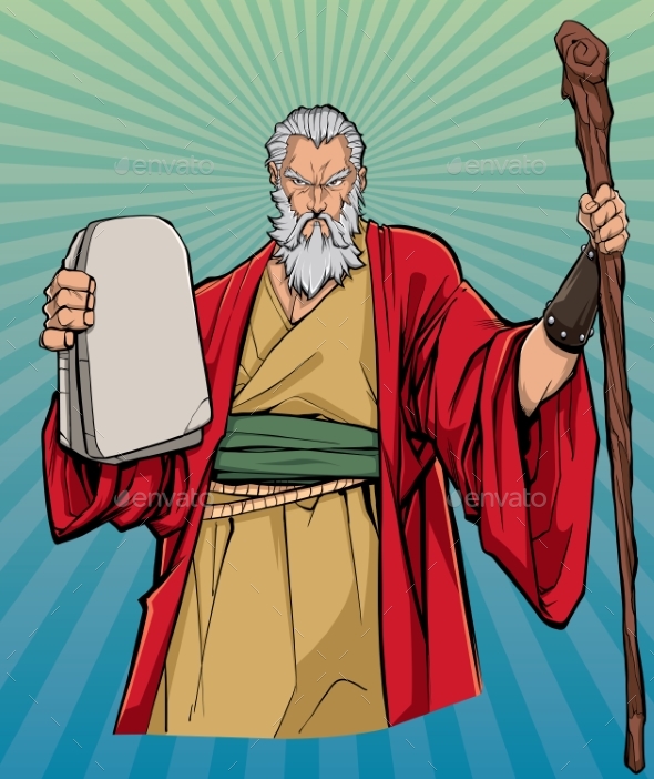 Moses Religious Icon