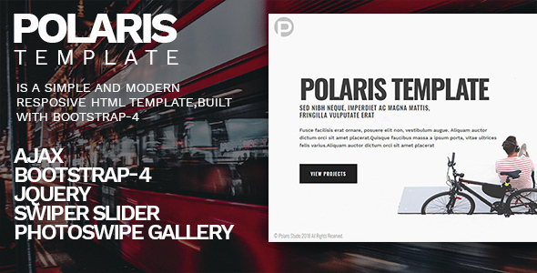 Polaris - Personal Portfolio Template