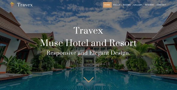 Szablon Travex _ Hotel and Resort Muse