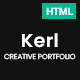 Kerl Pearson || Creativ HTML Template - ThemeForest Item for Sale