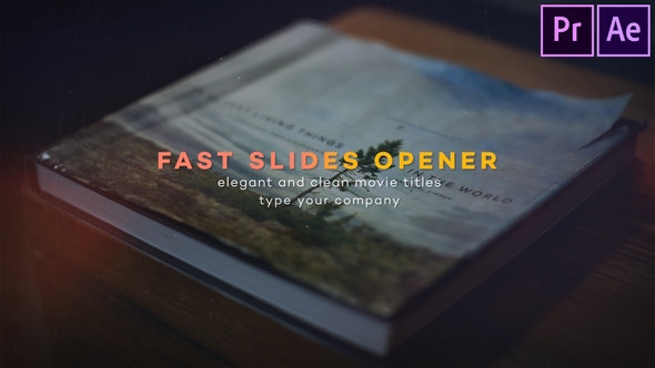 Fast Photo Logo Reveal