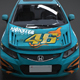 Honda Civic Racing Kit Monster - 3DOcean Item for Sale