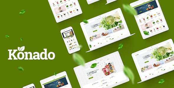 Konado - Organic Theme for WooCommerce WordPress