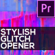 Stylish Glitch Opener - VideoHive Item for Sale