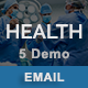 Health - Multipurpose Responsive Email Templates - ThemeForest Item for Sale