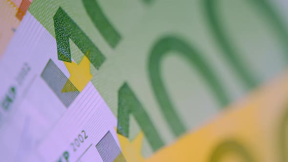 The New Euro Paper Bills on a Closer Look