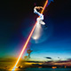 Laser Gun Shot
