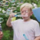 Boys blowing bubbles - VideoHive Item for Sale