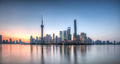 Pudong skyline at sunrise - PhotoDune Item for Sale