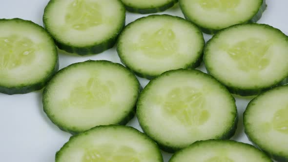 cucumber sliced clipping path